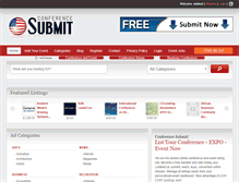 Tablet Screenshot of conferencesubmit.com